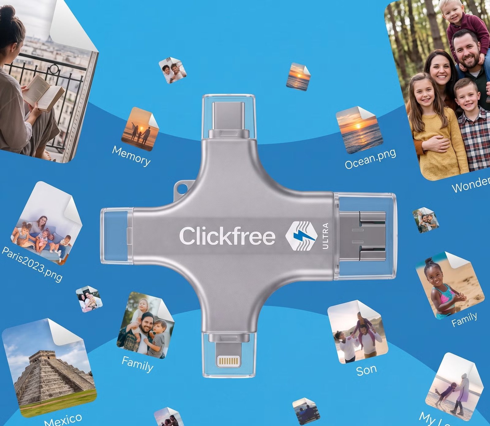 Clickfree device